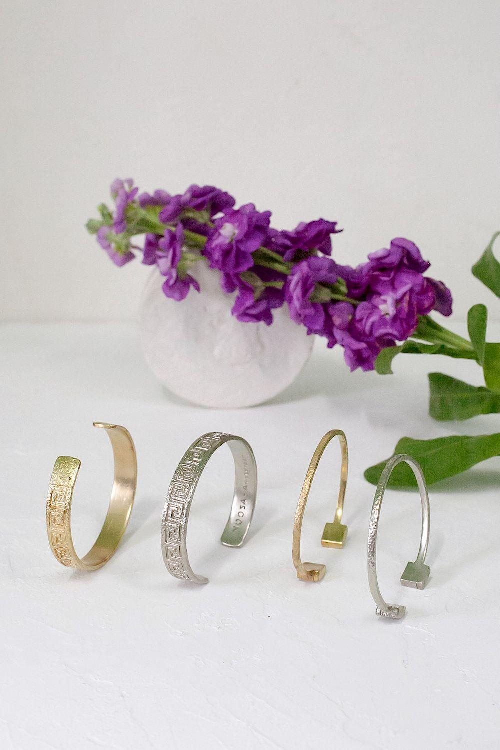 NOOSA Ariadne Cuff Bracelet Silver