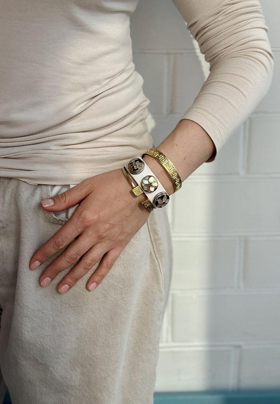 NOOSA Athena Cuff Bracelet Gold