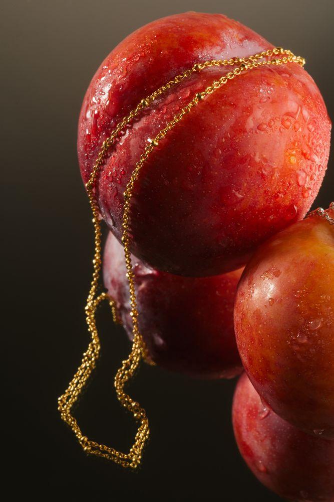 NOOSA Ball Curb Chain Necklace Gold Plated Brass