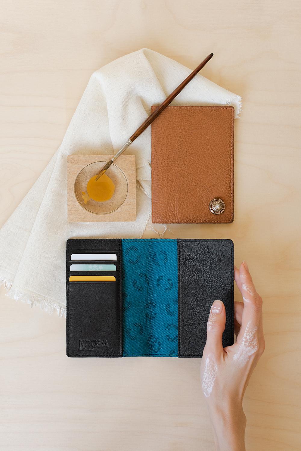 NOOSA Heimdall Passport Holder Black