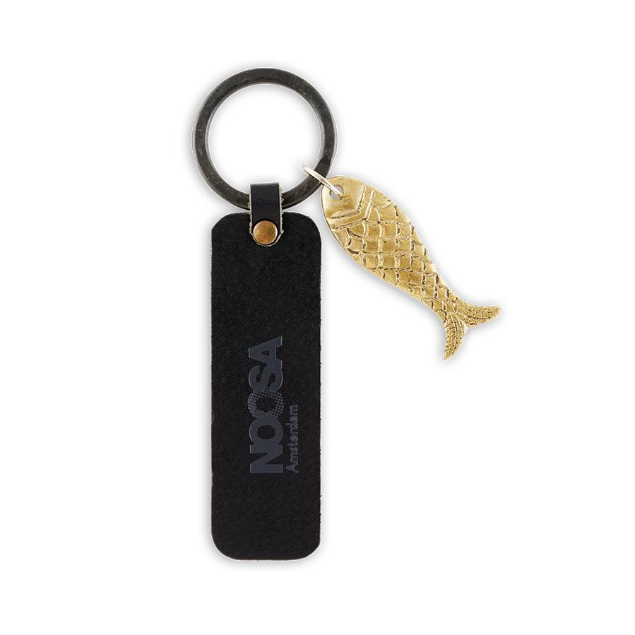 NOOSA NOOSA gold fish key ring
