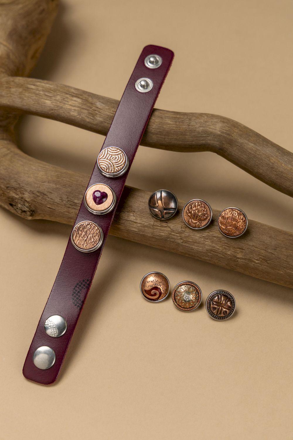 NOOSA Original Classic Bracelet Burgundy