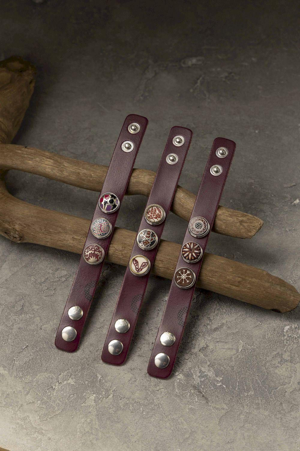NOOSA Original Classic Bracelet Burgundy