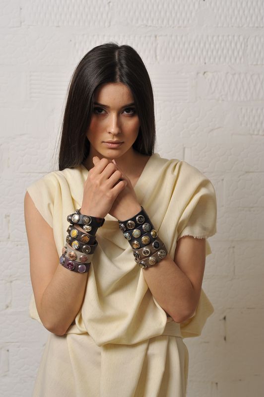 NOOSA Original classic bracelet dark brown