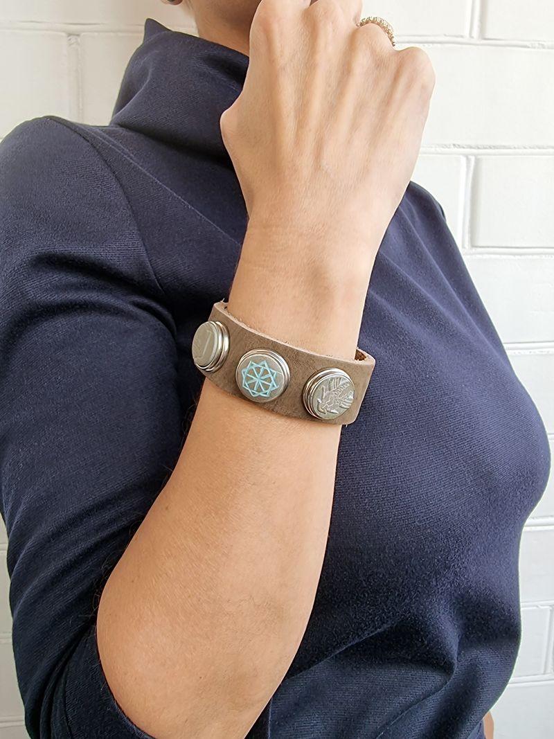 NOOSA Original classic bracelet grey