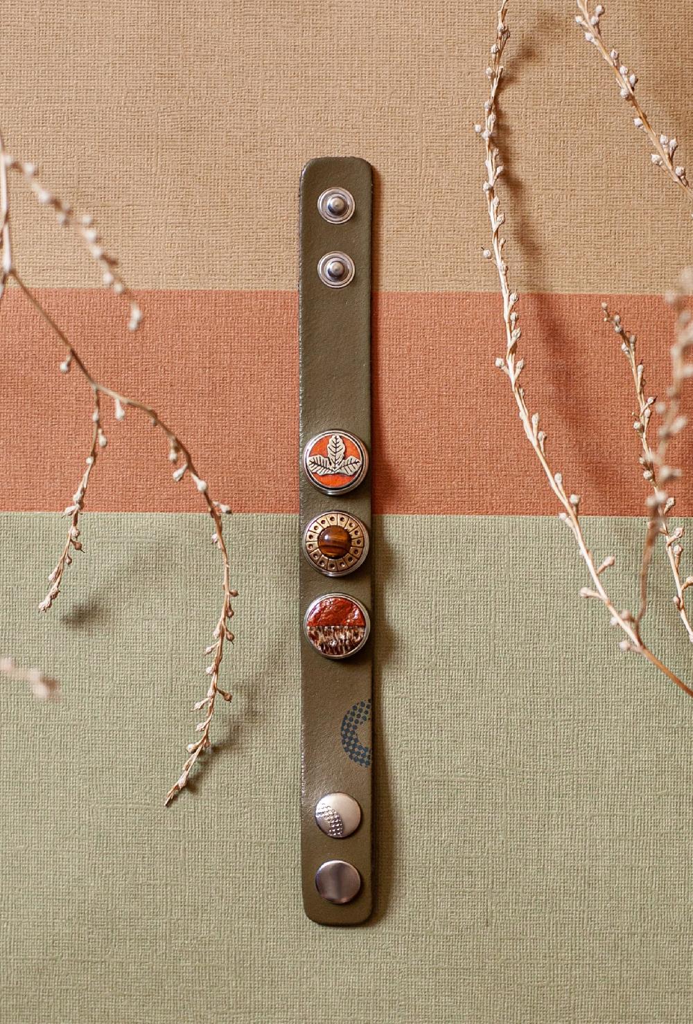 NOOSA Original Classic Bracelet Olive Green