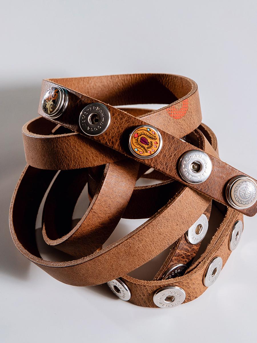 NOOSA Original Classic Double Belt Brown