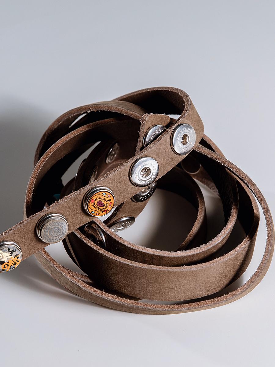 NOOSA Original Classic Double Belt Grey