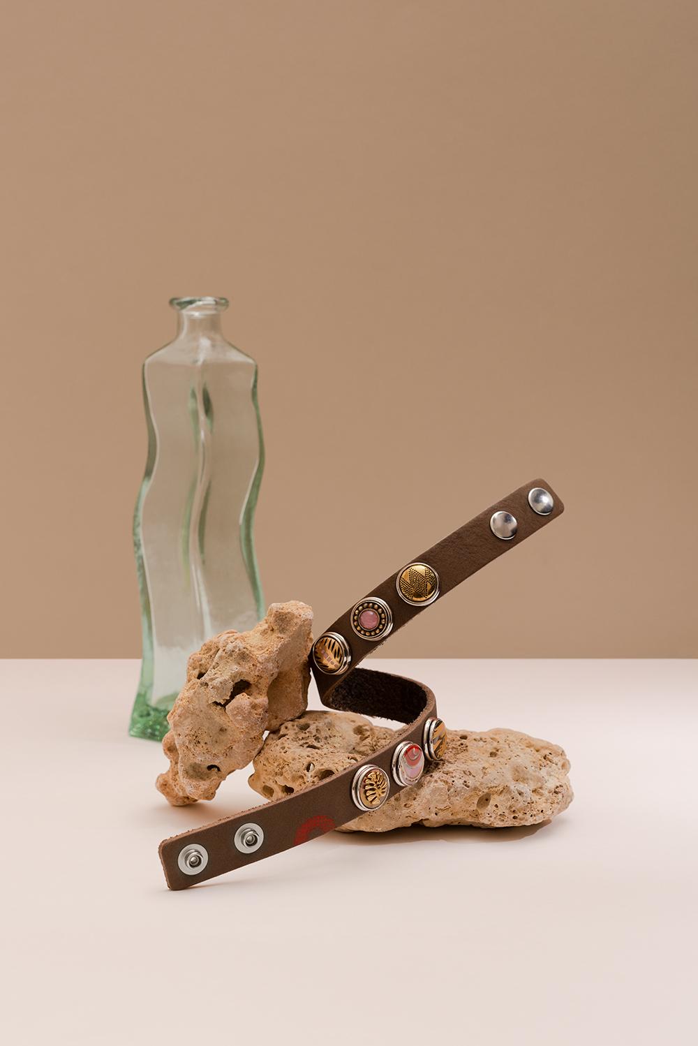 NOOSA Original Classic Double Bracelet Grey