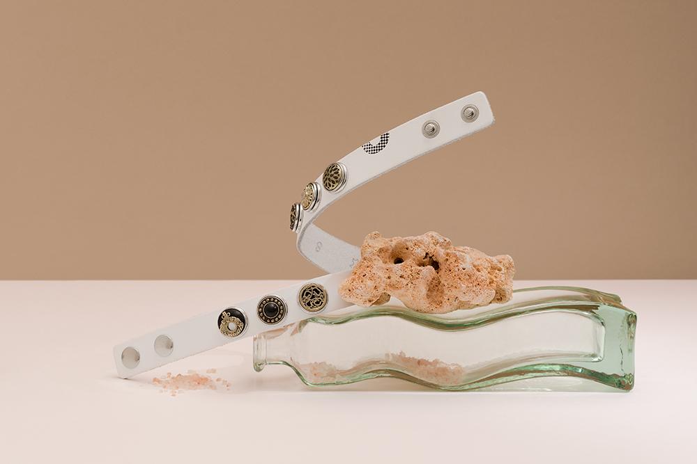 NOOSA Original Classic Double Bracelet White