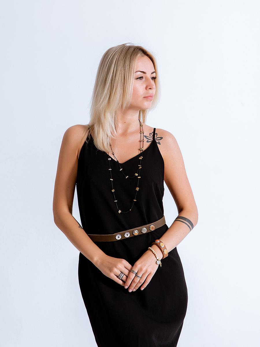 NOOSA Original Classic Narrow Belt Grey