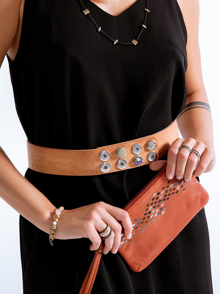 NOOSA Original Classic Wide Belt Ginger