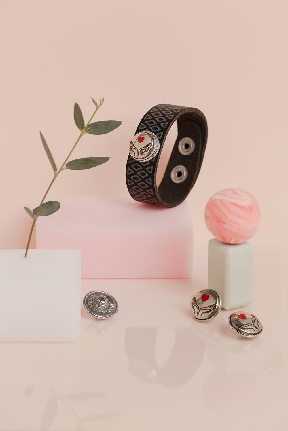 NOOSA Original Jord Bracelet Black Grey