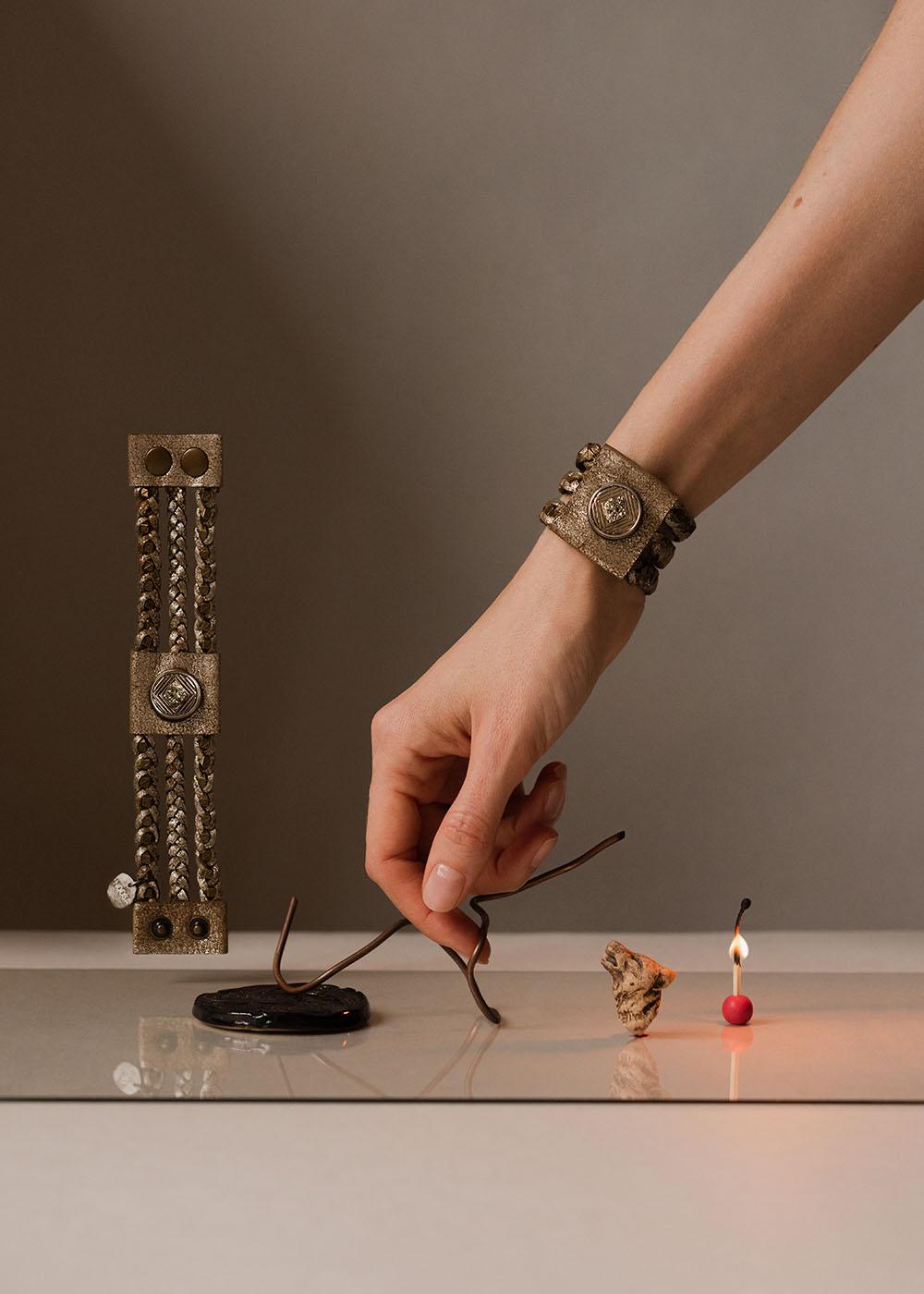 NOOSA Original Morrigan bracelet metallic gold