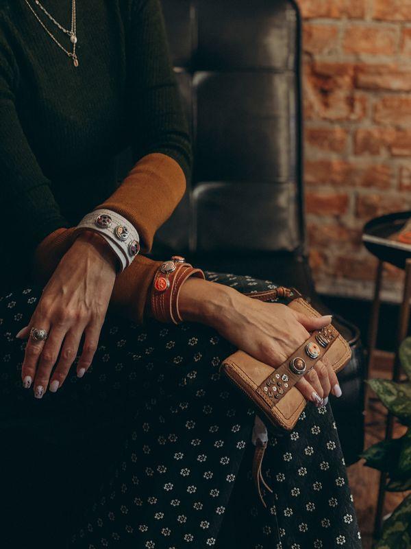 NOOSA Original Stitched bracelet brown