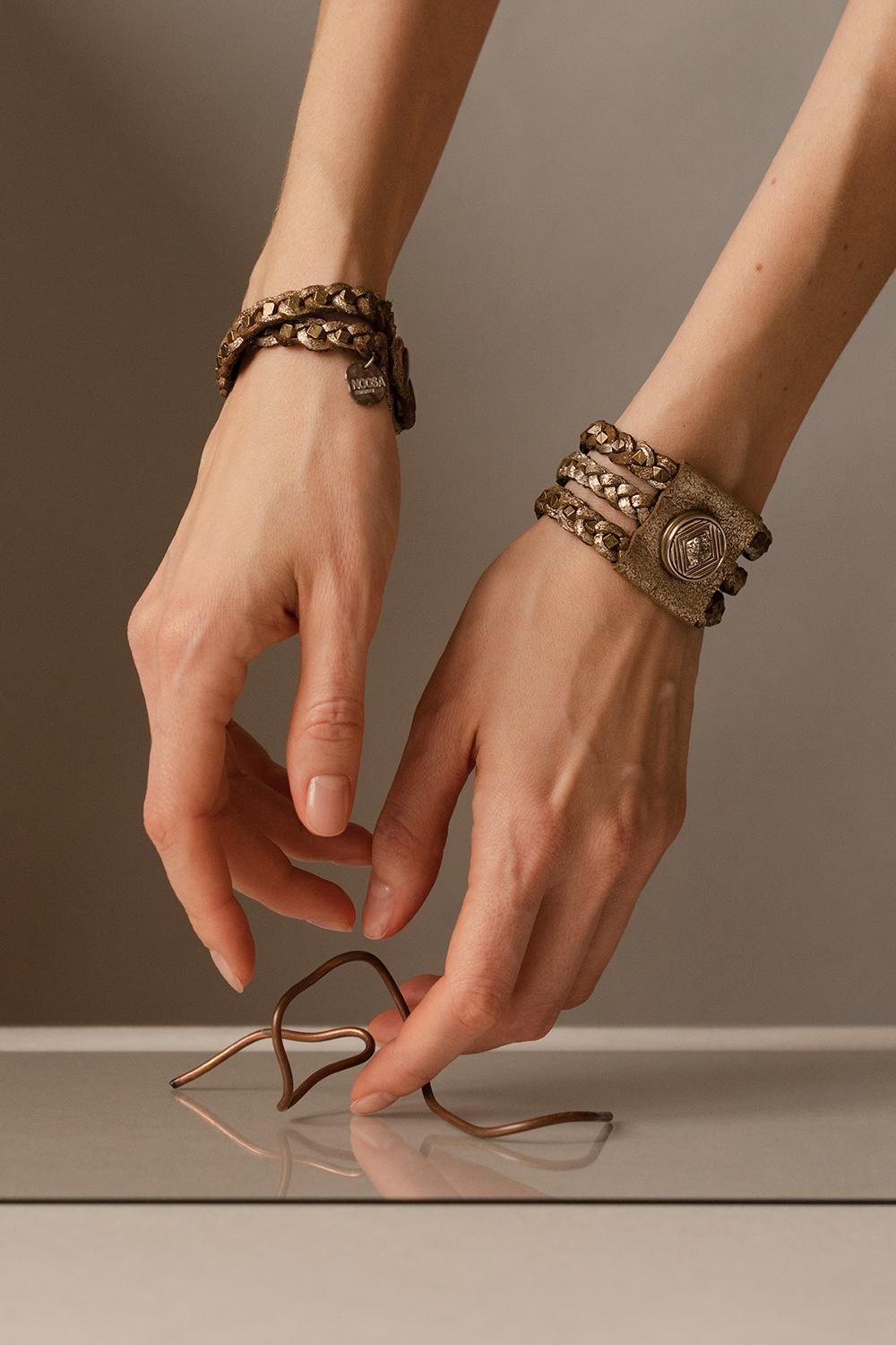 NOOSA Oshun Luck Bracelet Metallic Gold