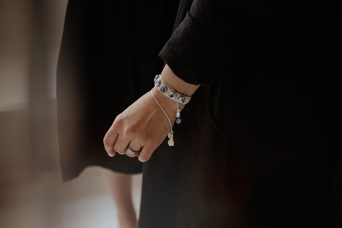 NOOSA Petite classic bracelet cream 5 chunks®