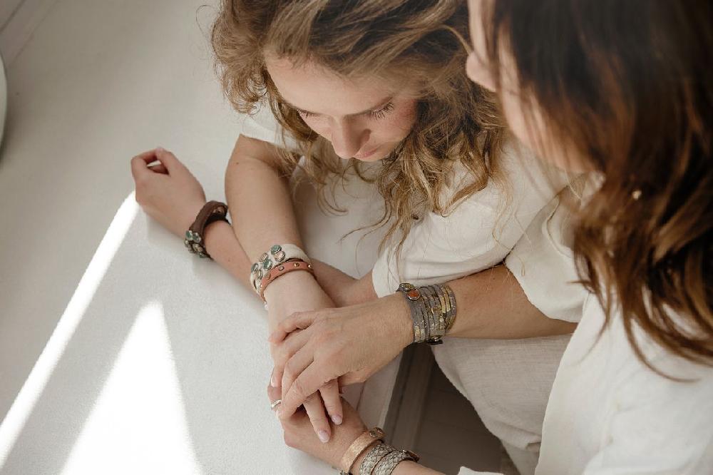 NOOSA Petite Classic Double Bracelet Cream