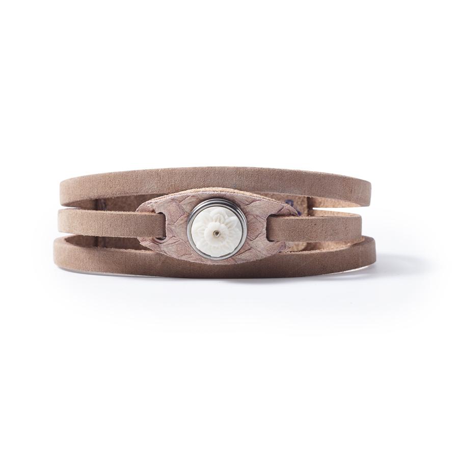 NOOSA Petite Compassion Bracelet Grey