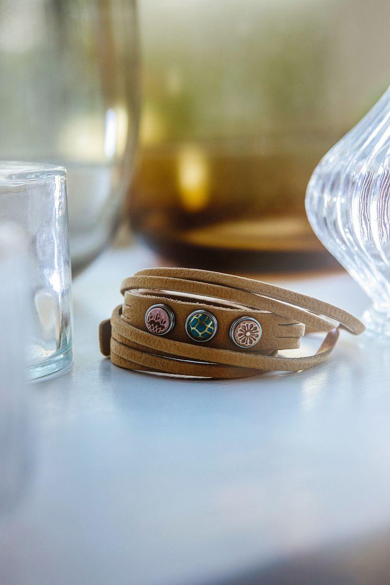 NOOSA Petite Multi Triple Bracelet Ocher