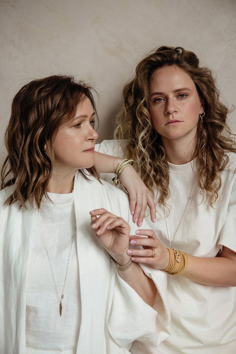 NOOSA Petite Multi Triple bracelet ocher