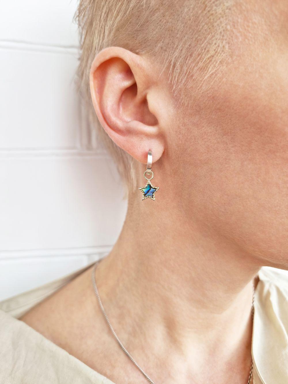 NOOSA Relic Abalone Star pendant