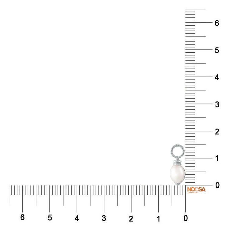 NOOSA Relic Baroque Pearl Silver Pendant