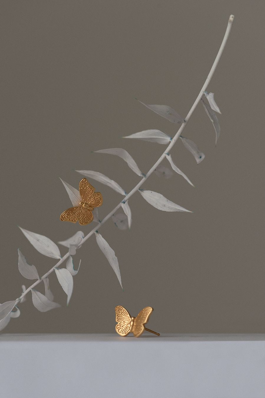 NOOSA Relic Butterfly Earstuds (price Per Pair)