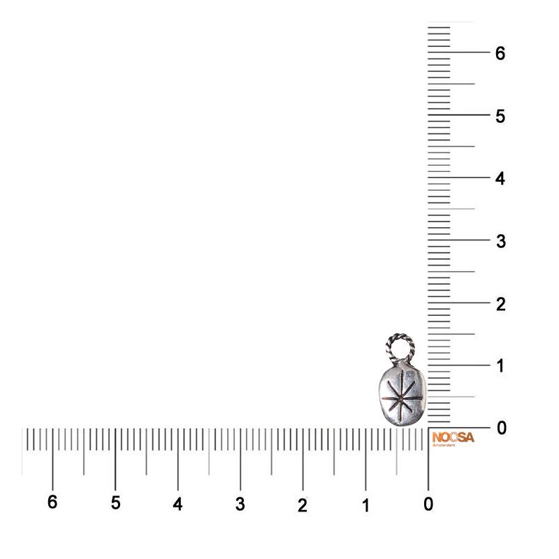 NOOSA Relic Circle Of Life Silver Pendant