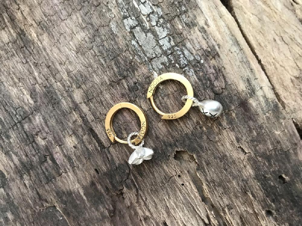 NOOSA Relic Inguz Rune silver pendant