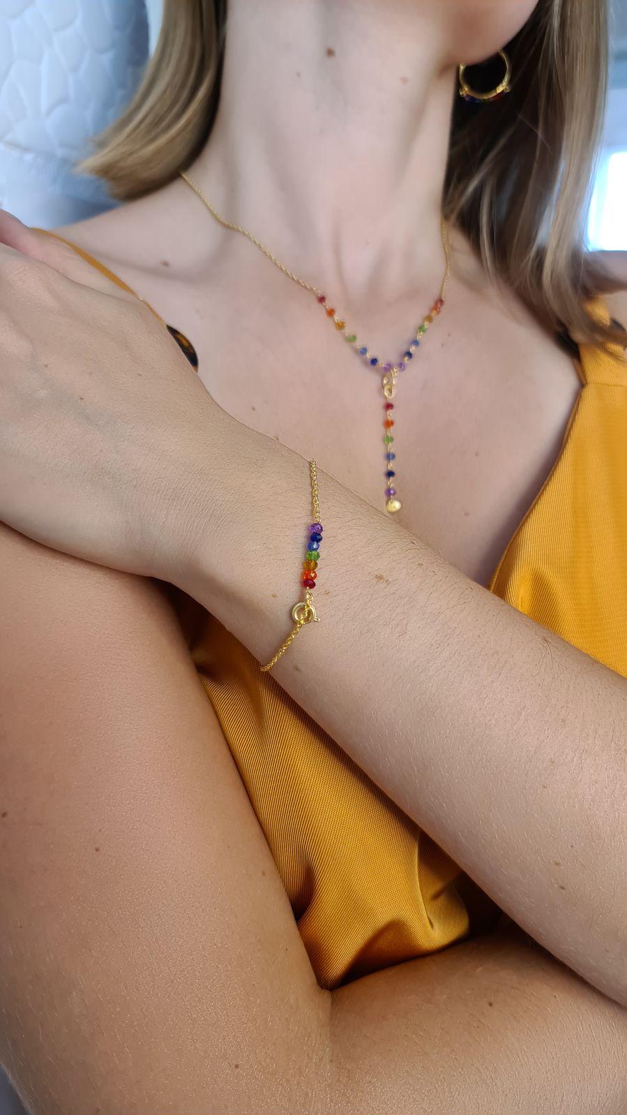 NOOSA Relic Iris Chakra Bracelet