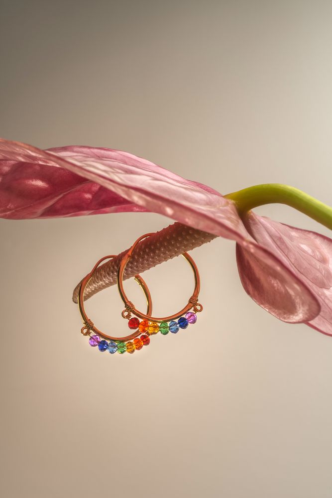 NOOSA Relic Iris Chakra Earrings (price Per Pair)