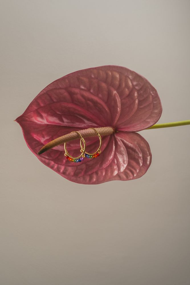 NOOSA Relic Iris Chakra Earrings (price Per Pair)