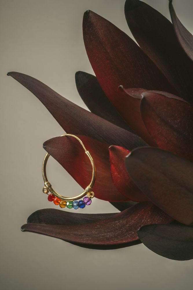 NOOSA Relic Iris Chakra Earrings (price Per Pair)