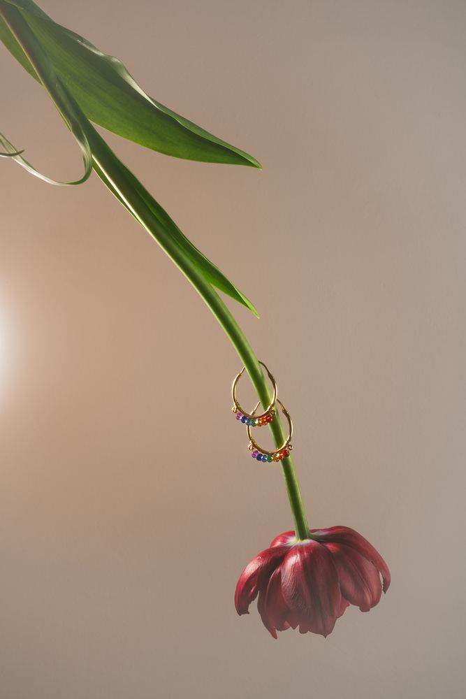 NOOSA Relic Iris Chakra Earrings (price per pair)