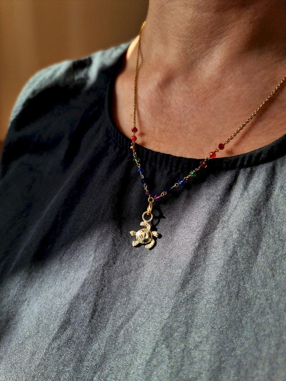 NOOSA Relic Iris Chakra Necklace