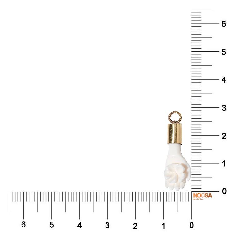 NOOSA Relic Lotus hand pendant