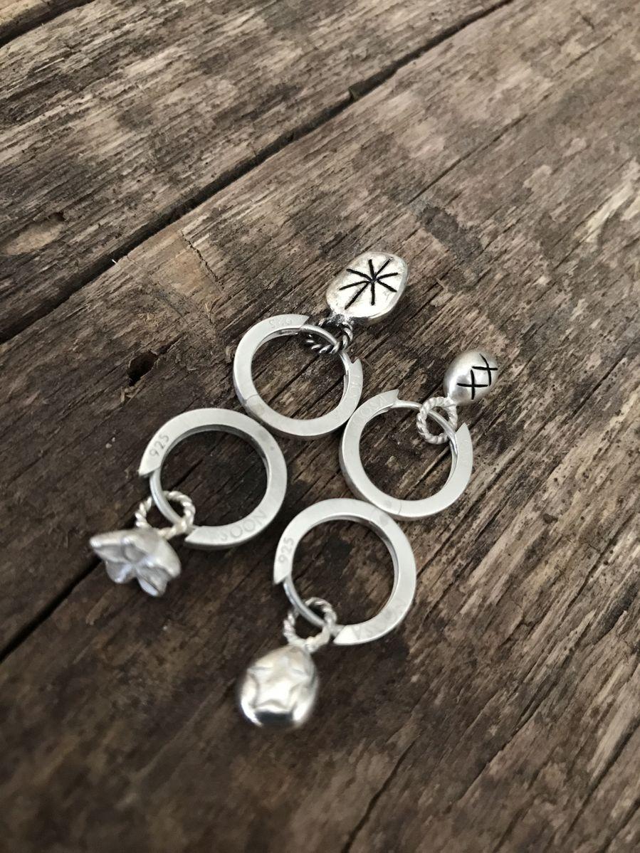 NOOSA Relic Pentagram silver pendant