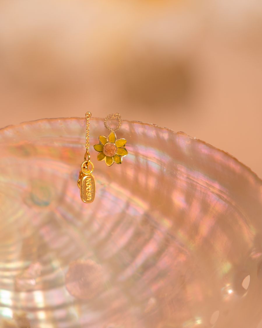 NOOSA Relic Rudbeckia pendant