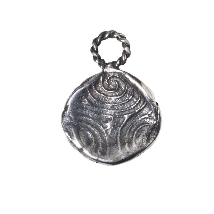 NOOSA Relic Trispiral oxidized pendant