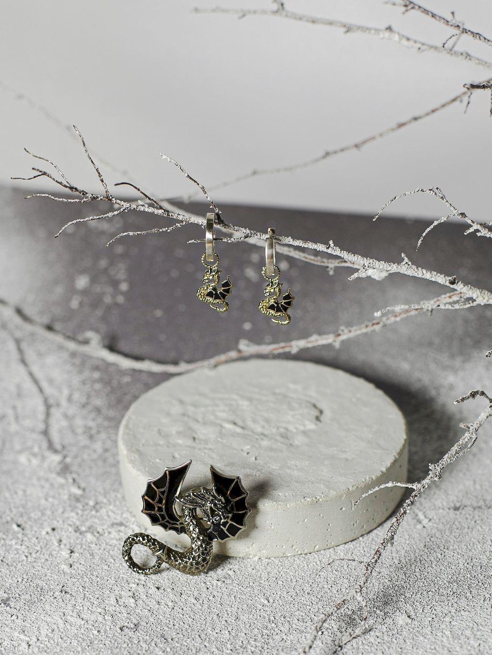 NOOSA Relic White Dragon Pendant