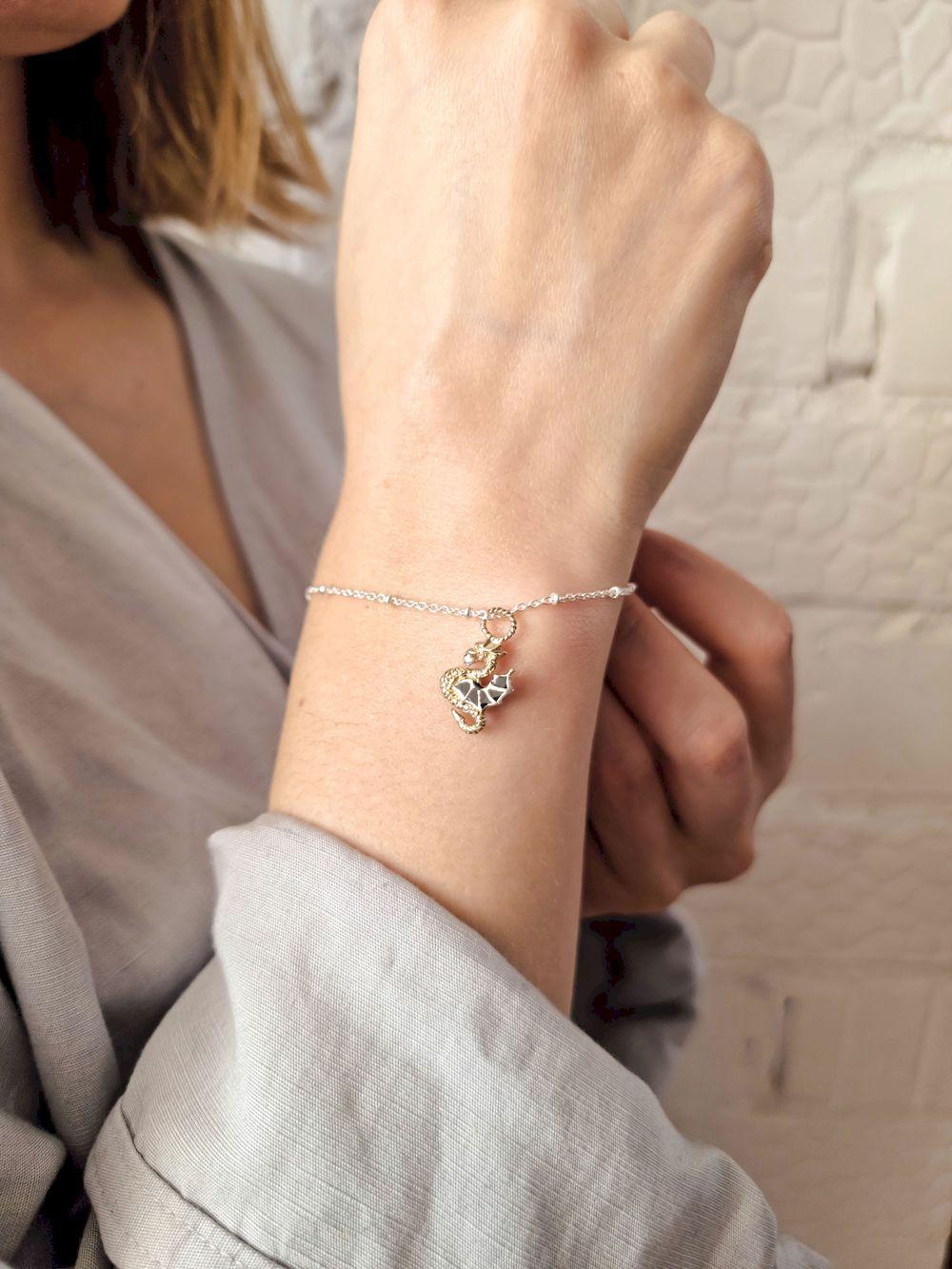 NOOSA Relic White Dragon pendant