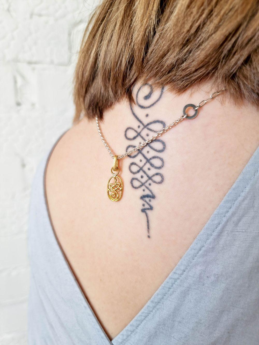 NOOSA Relic Wing necklace silver