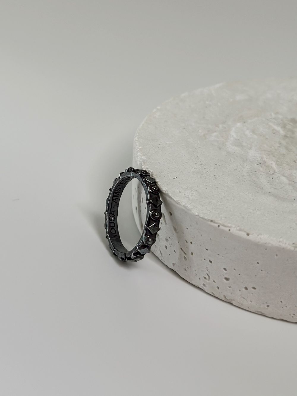 NOOSA Ring Fez Oxidized Silver
