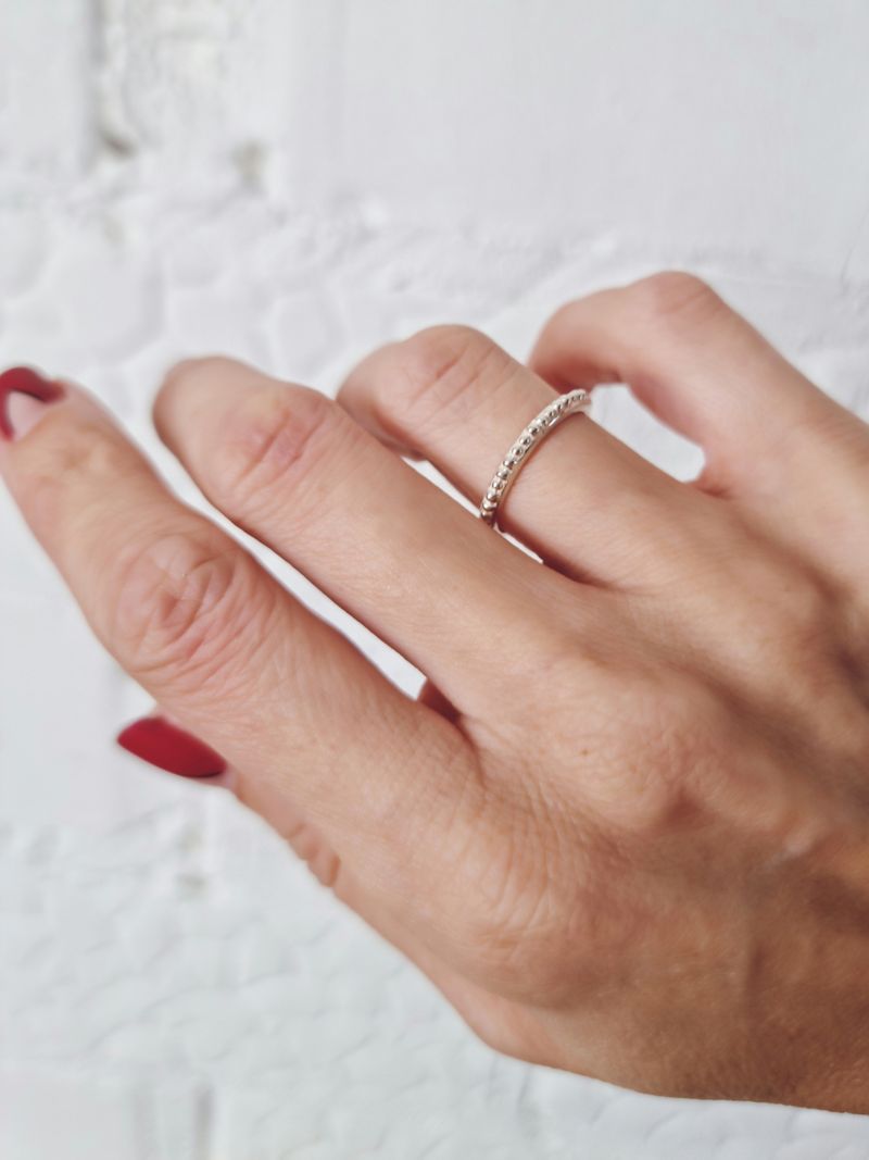 NOOSA Ring Masai silver