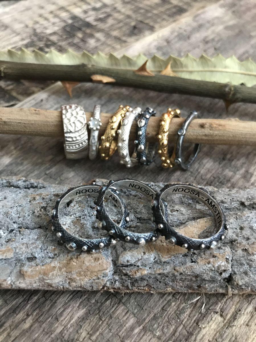 NOOSA Ring Midsummer sol silver