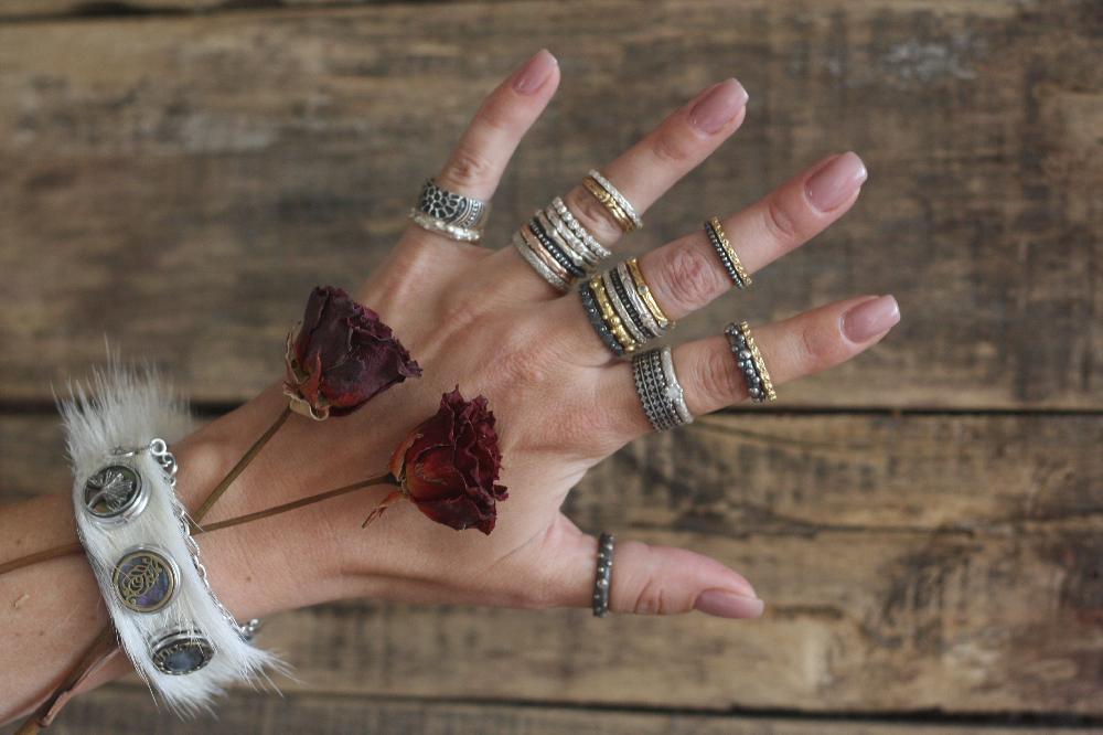 NOOSA Ring Mochica silver