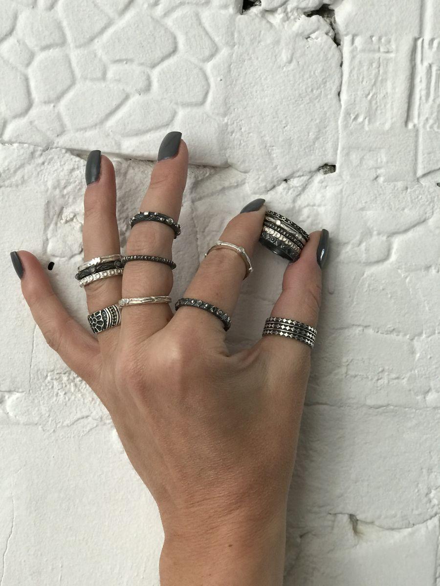 NOOSA Ring Samsara oxidized silver