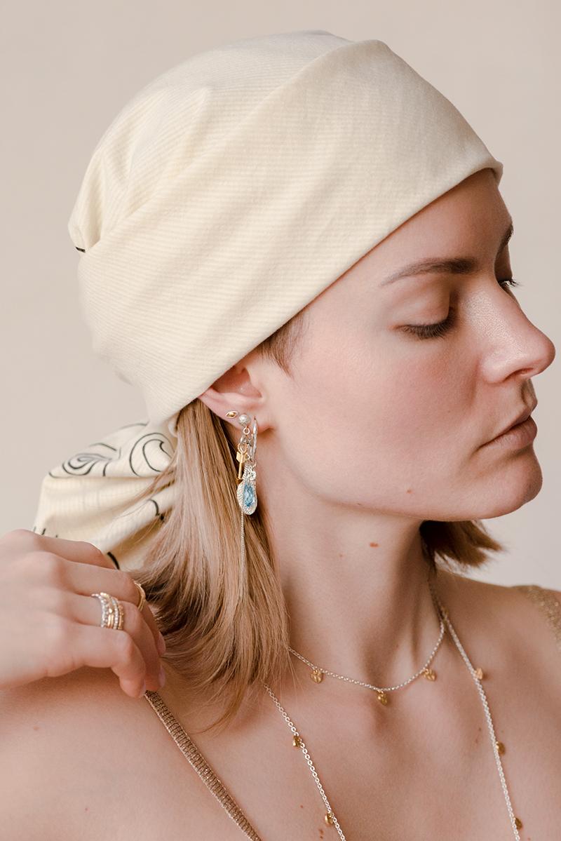 NOOSA Scarf Beige-black Without Chunk®