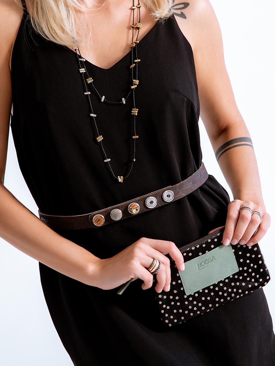 NOOSA Tattoo Belt Narrow Brown